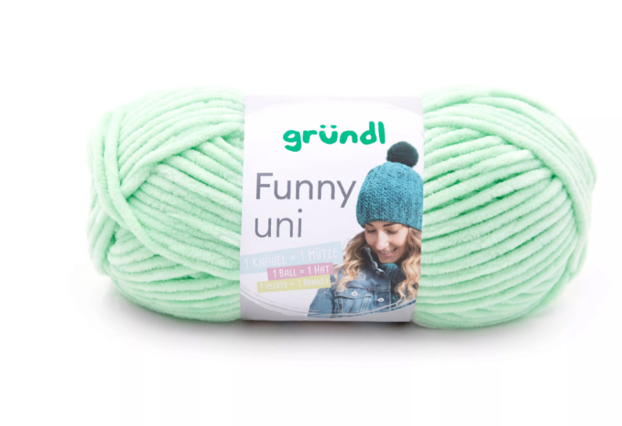 Wolle Funny, chenilleartige Microfaser, 100g/120m 100% Polyacryl Wolle Funny, chenilleartige Microfaser, 100g/120m 100% Polyacryl