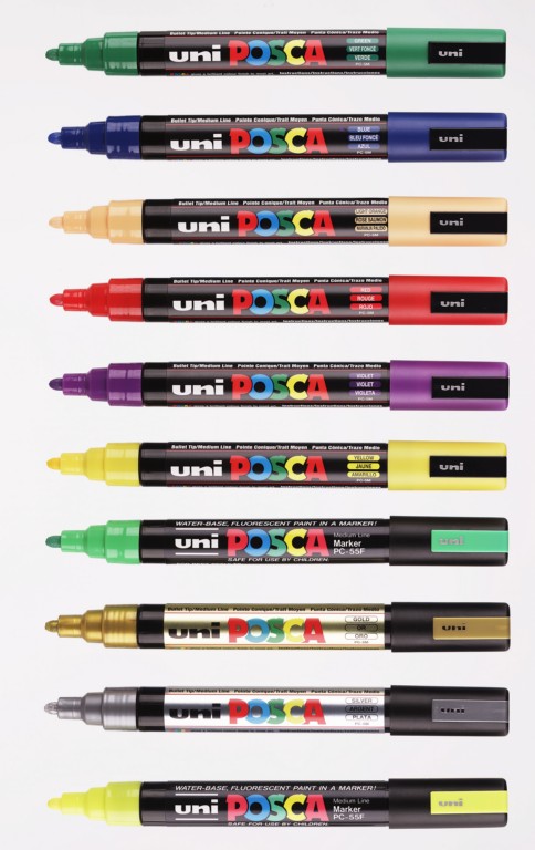 Posca  Unimarker mittelfein, PC-5M, 1,8-2,5 mm