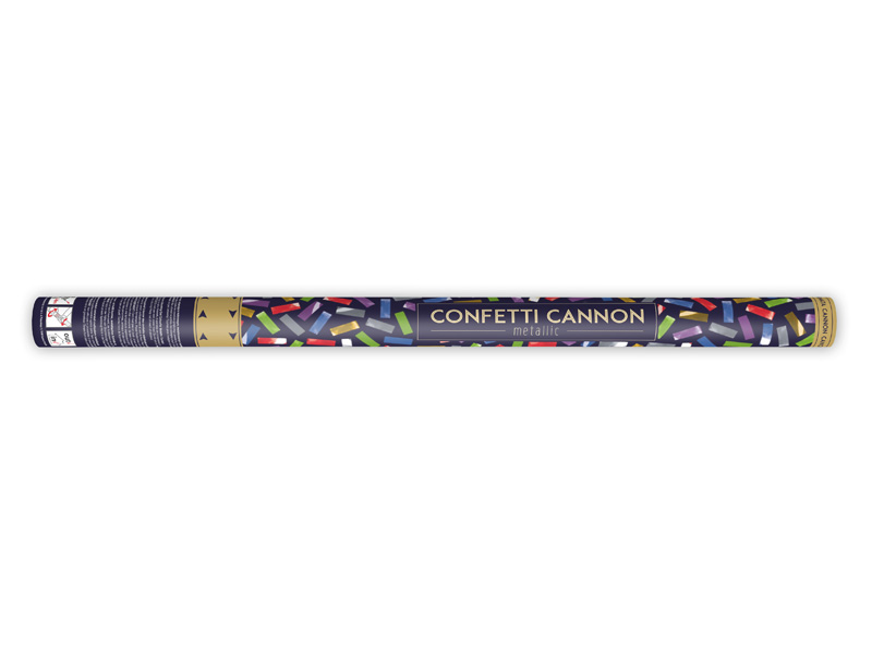 Konfettikanone Streamer bunt metallic mix Konfettibombe Konfetti-Shooter Confetti Cannon Streamer