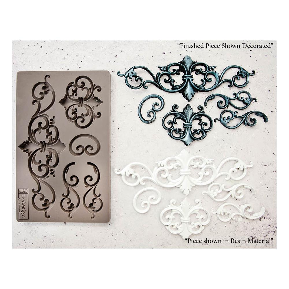 Silikon Pressform Tillden Flourish 12,7x20,3cm