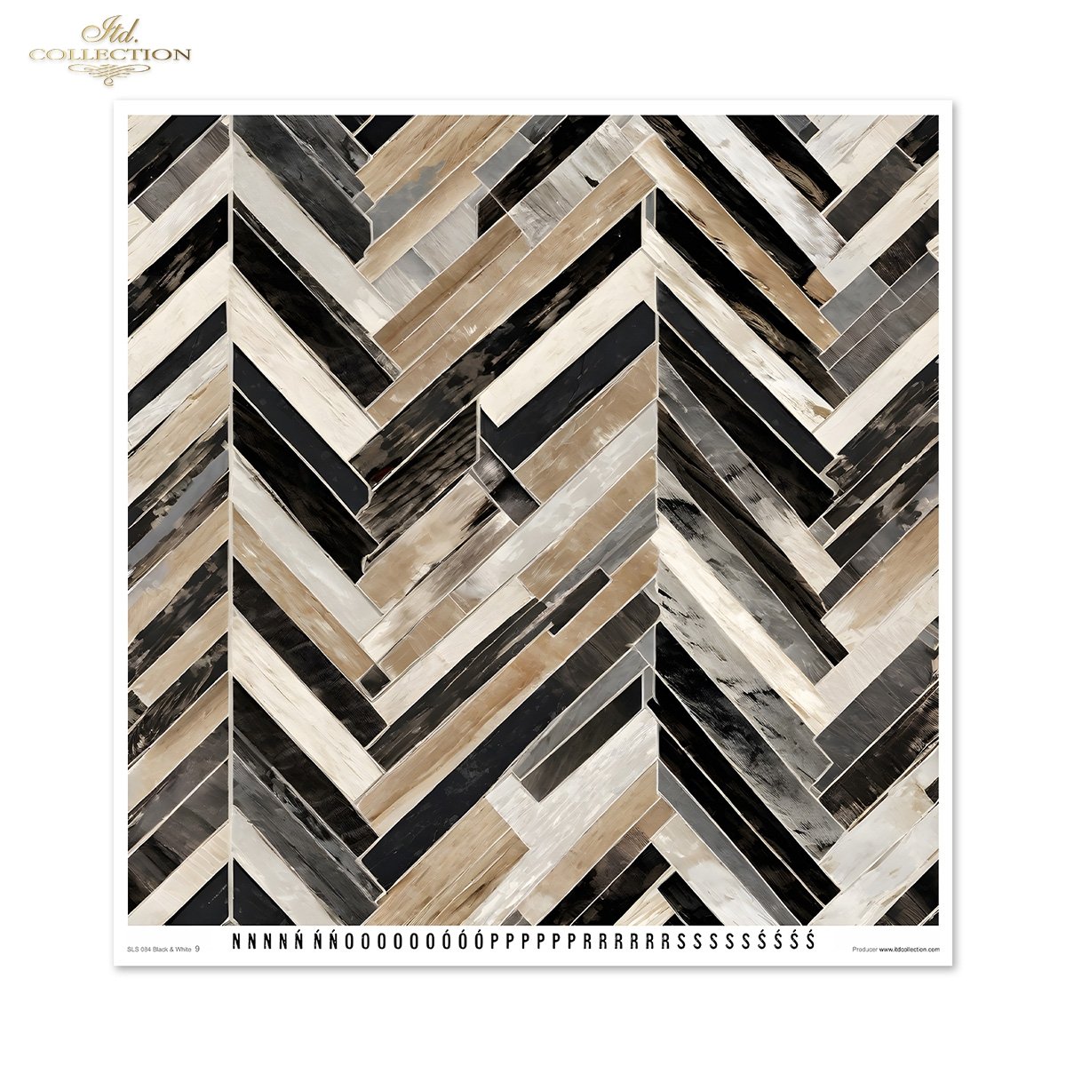 Scrapbooking Papierset Black & White 11 Bögen FSC Recycled 200g/m² Scrapbooking Papierset Black & White 11 Bögen FSC Recycled 200g/m²