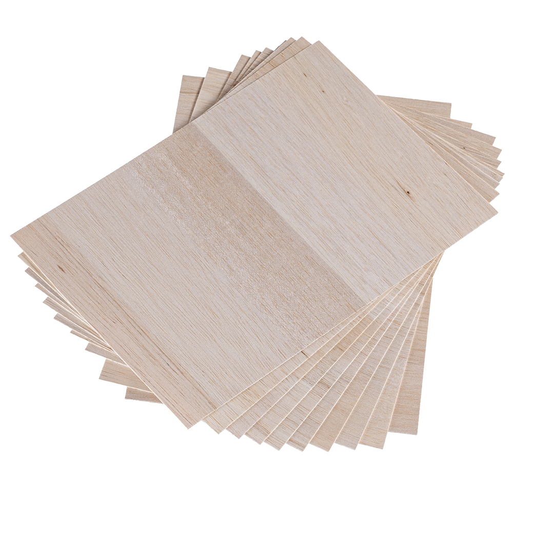  Balsa Holzplatte 1 mm  A4 297 x 210 mm 