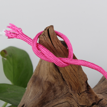 Paracord Kordel UNI FUCHSIA einfärbig 4mm 6,4m/ Bund 