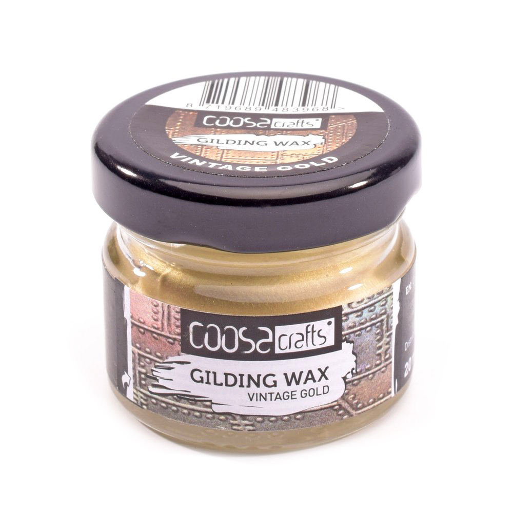 Coosa Crafts Gilding Wax Vintage Gold 20ml