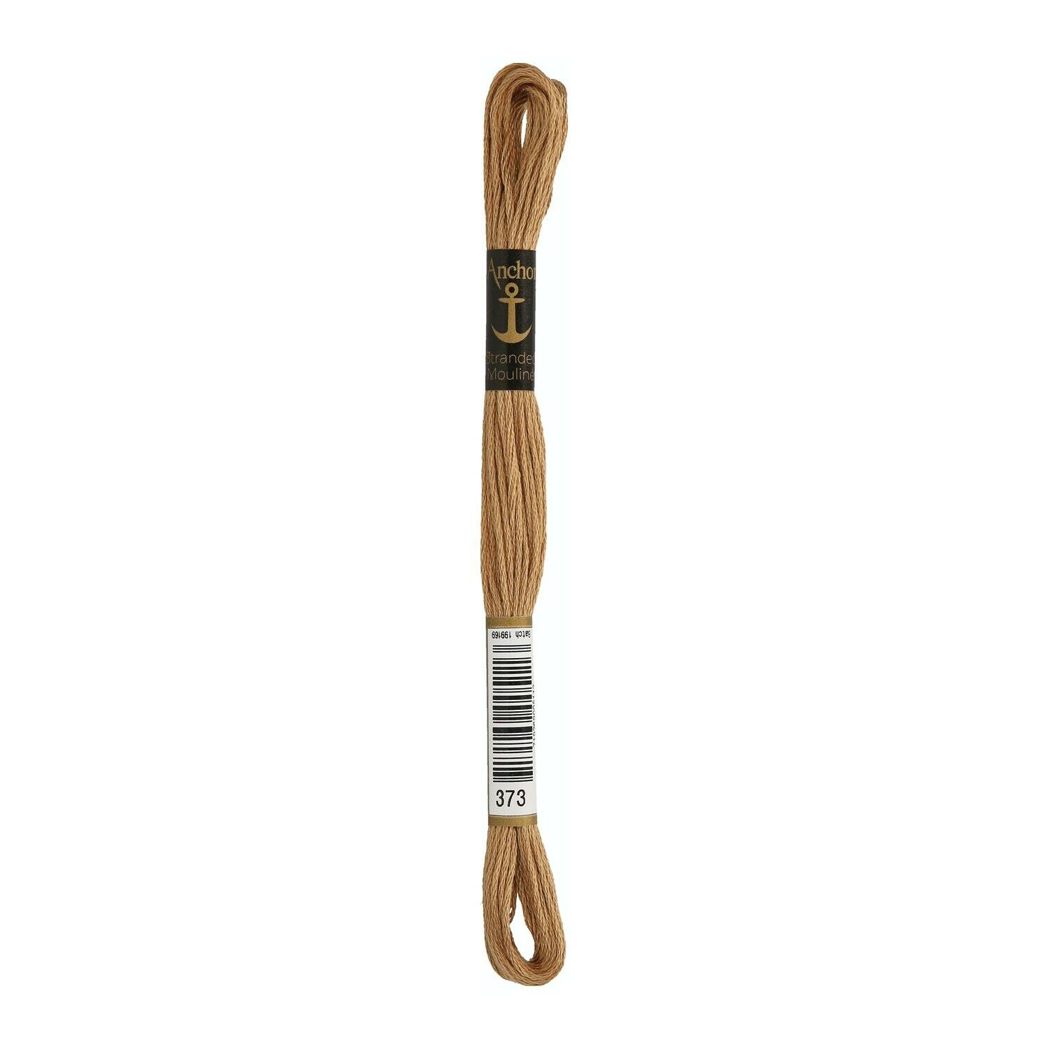 Anchor  Mouline Sticktwist , Beige - Braun - Schwarz Töne  8m/Bündel