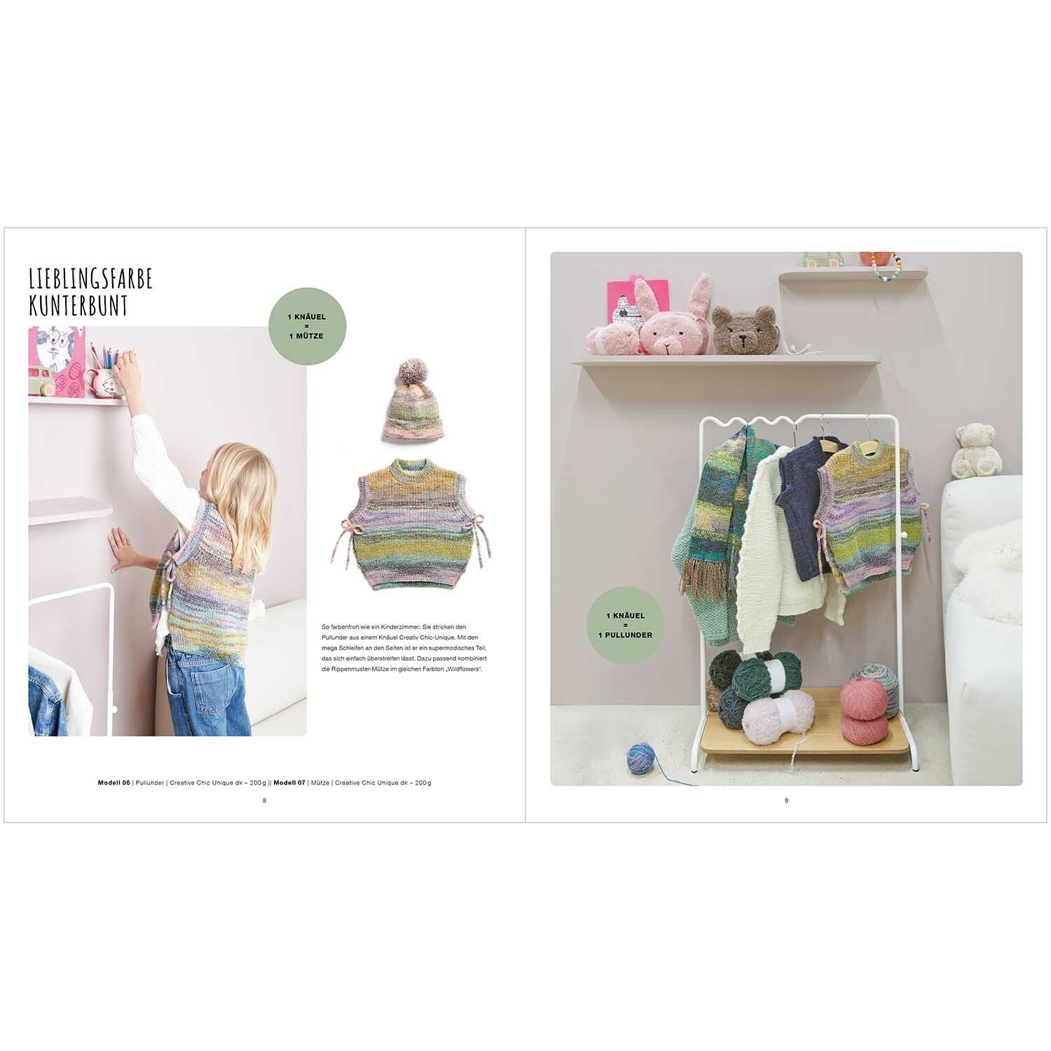 Rico Kids Handknitting Strickanleitung Heft 48 Seiten Rico Kids Handknitting Strickanleitung Heft 48 Seiten