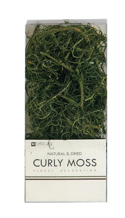 Curly Moos dunkelgrün 50g