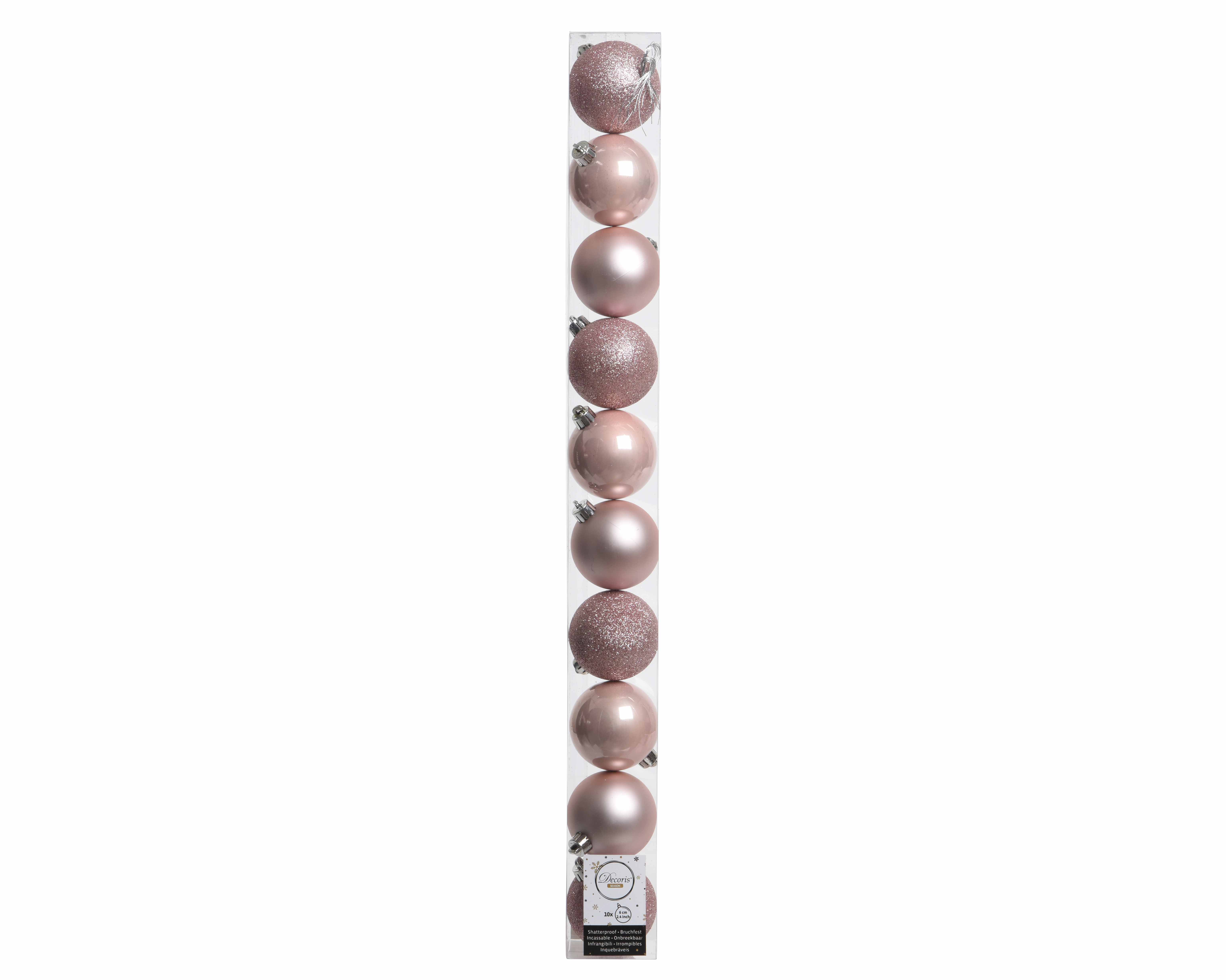 Christbaumkugeln bruchfest 6cm 10 Stück 