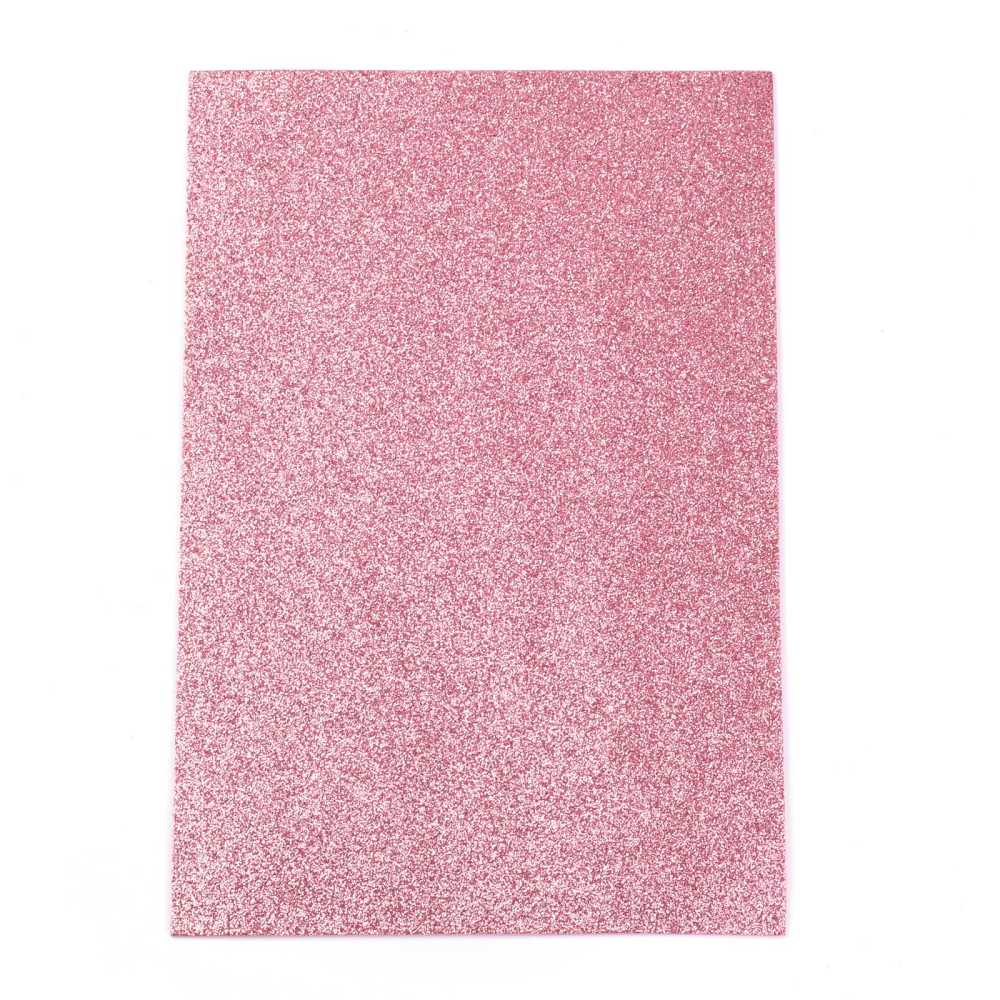 Moosgummi Glitter A4, 2mm 20x30cm, Glimmermoosgummi, per Stück