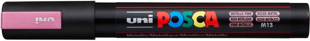 UNI POSCA Marker PC-5MC METALLIC ROSA mittelfeine Spitze 1,8 - 2,5mm UNI POSCA Marker PC-5MC METALLIC ROSA mittelfeine Spitze 1,8 - 2,5mm