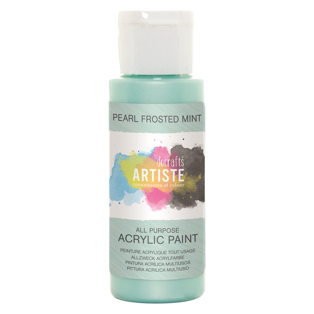 Docraft Artiste Pearl Acrylic Paint Allesfarbe 59ml