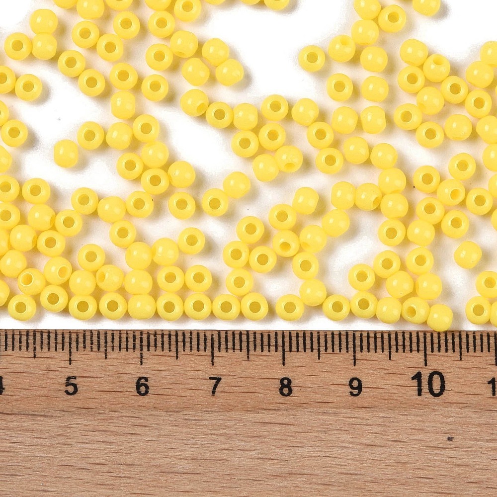 Acrylperlen Uni 4mm Lochbohrung 1,6mm 600 Stück Acrylperlen Uni 4mm Lochbohrung 1,6mm 600 Stück