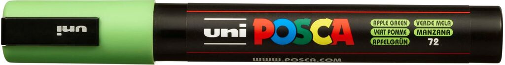 UNI POSCA Marker PC-5MC APFELGRÜN mittelfeine Spitze 1,8 - 2,5mm UNI POSCA Marker PC-5MC APFELGRÜN mittelfeine Spitze 1,8 - 2,5mm
