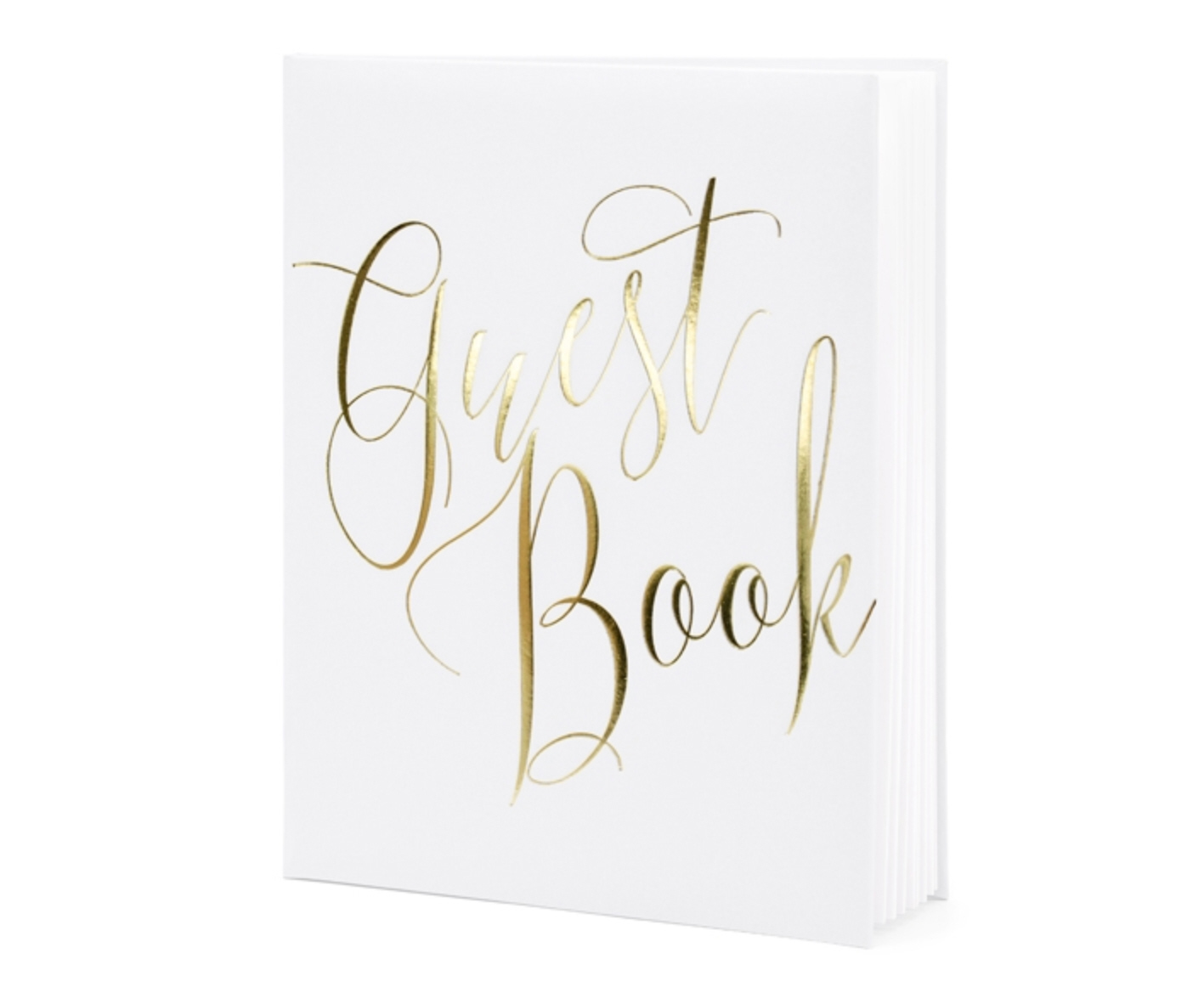 Guest Book Gästebuch 20x24,5cm 22 Blatt