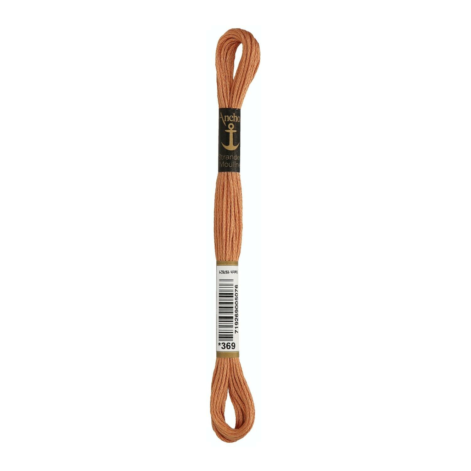 Anchor  Mouline Sticktwist , Beige - Braun - Schwarz Töne  8m/Bündel