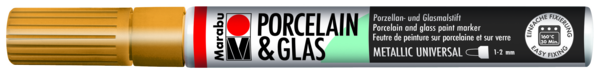 Marabu Porcelain & Glas Painter 1-2 mm Spitze Porzellanfarbe