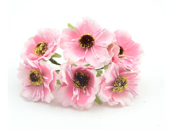 Kirschblüten Bund 6 Blüten 4-4,5cm Kirschblüten Bund 6 Blüten 4-4,5cm