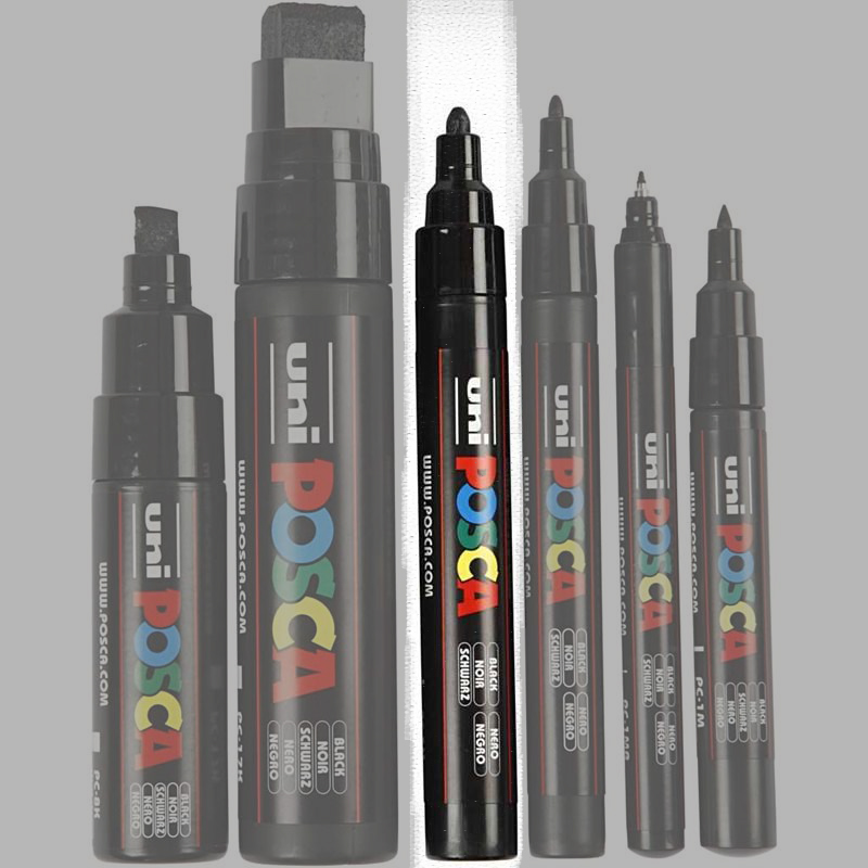 Posca  Unimarker mittelfein, PC-5M, 1,8-2,5 mm