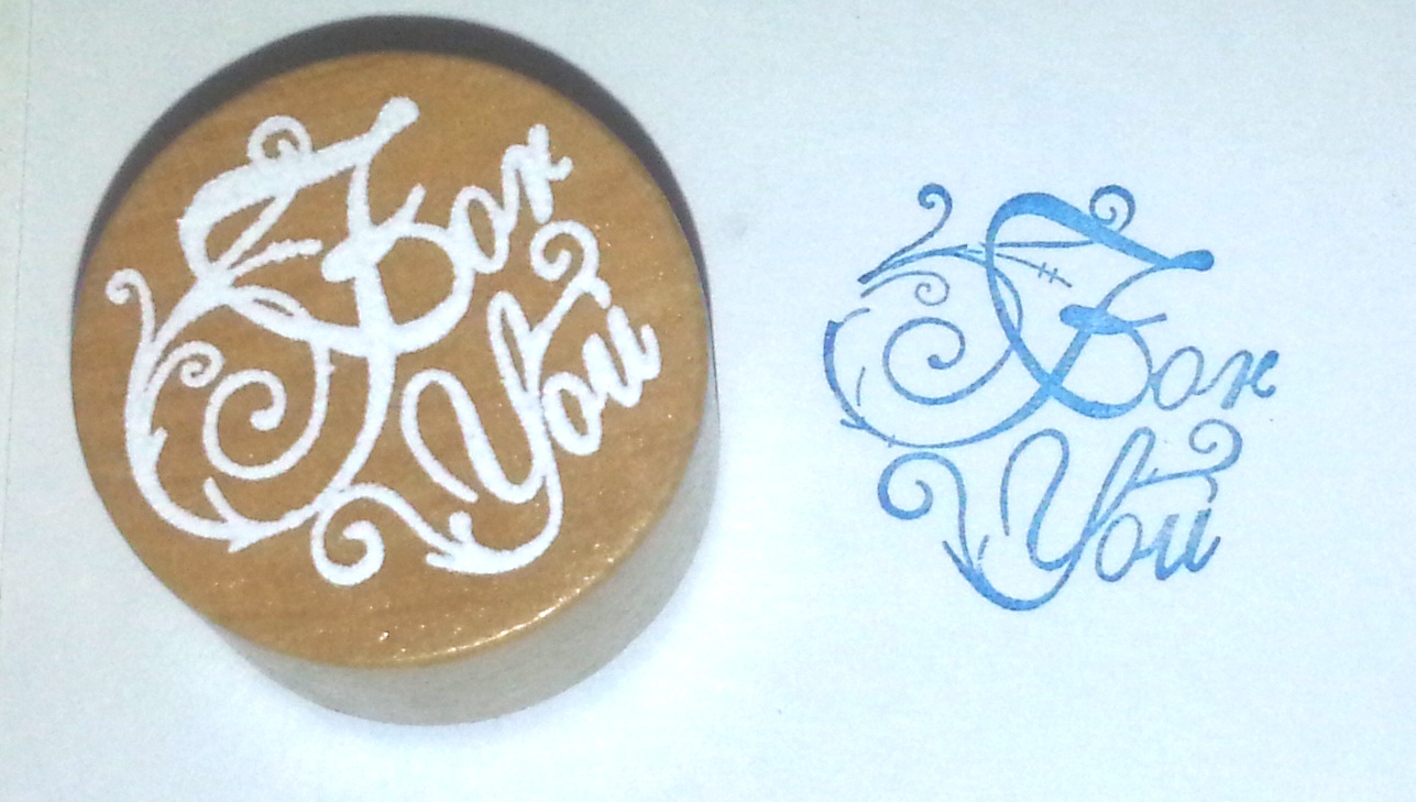 Stempel 3 cm - For You