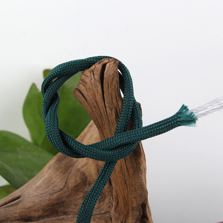 Paracord Kordel UNI TANNENGRÜN einfärbig 4mm 6,4m/ Bund 