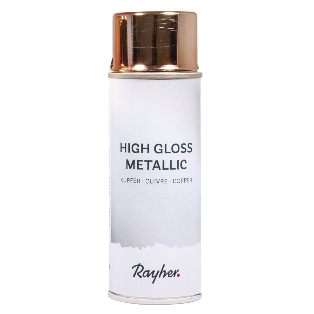 Hochglanz Spray High Gloss Metallic Spray Rayher 200ml Goldspray Kupferspray Silberspray