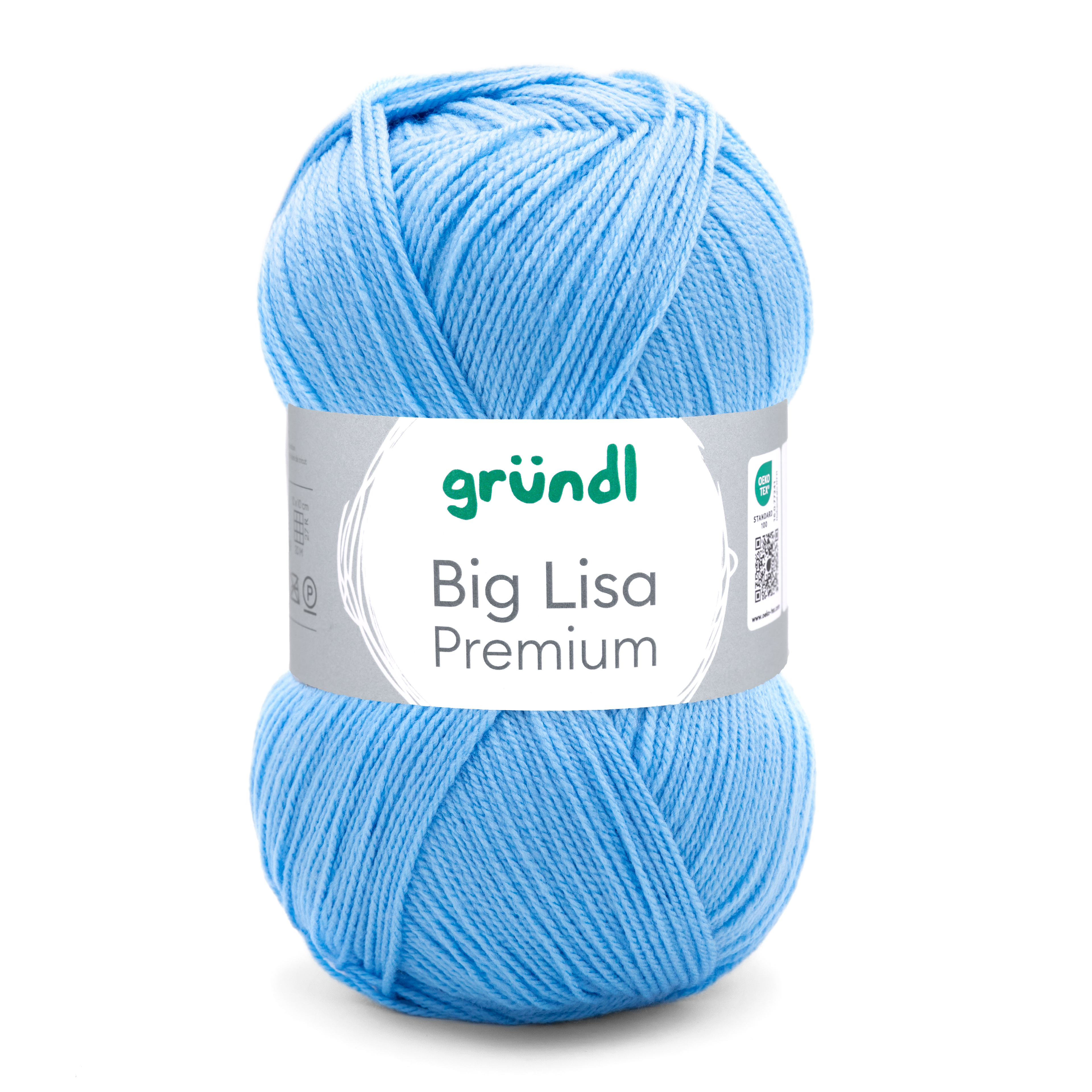 Gründl Big Lisa Premium Wolle HELLBLAU 100% Polyacryl 250g 665m Gründl Big Lisa Premium Wolle HELLBLAU 100% Polyacryl 250g 665m