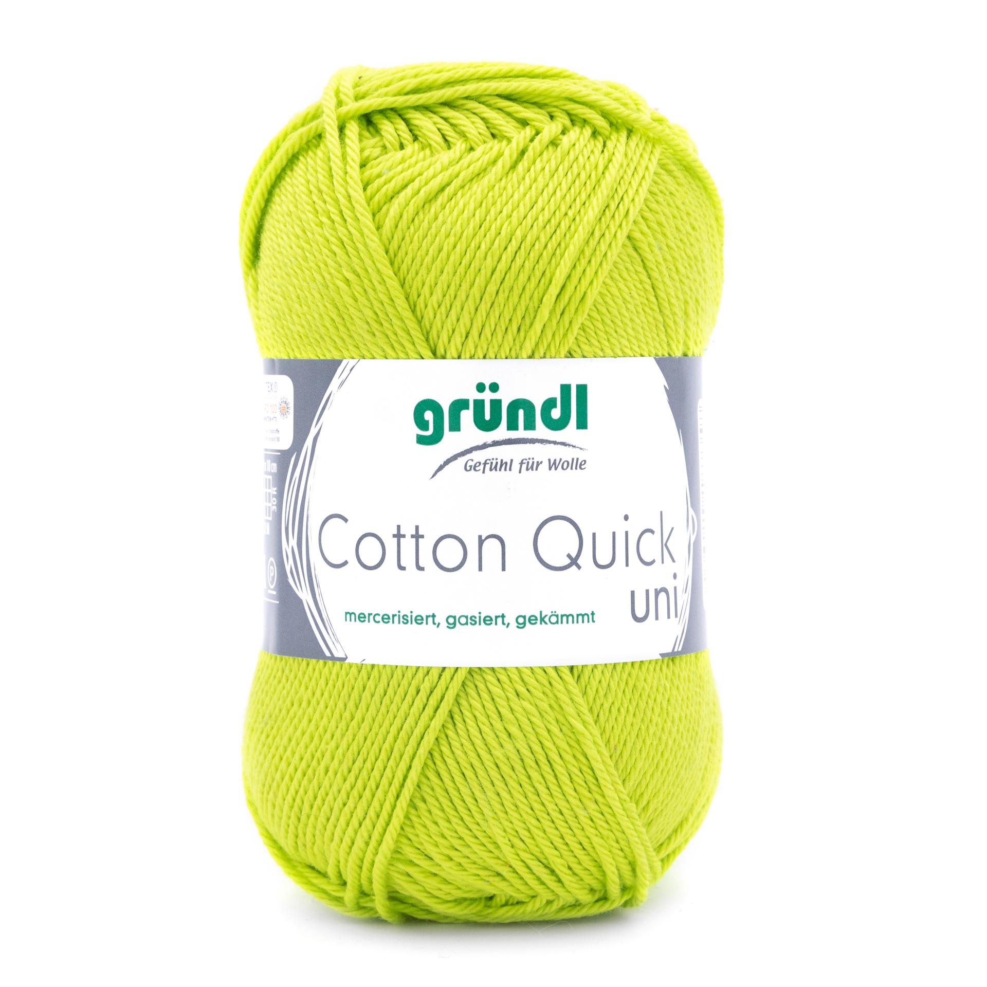 Cotton Quick uni, 100 % Baumwolle, 50g/125m