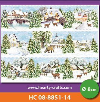 8851-14 Winterlandschaft