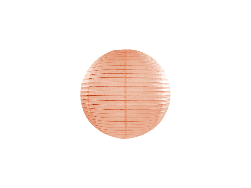 Papier-Laterne light peach Paper Lantern Lampion