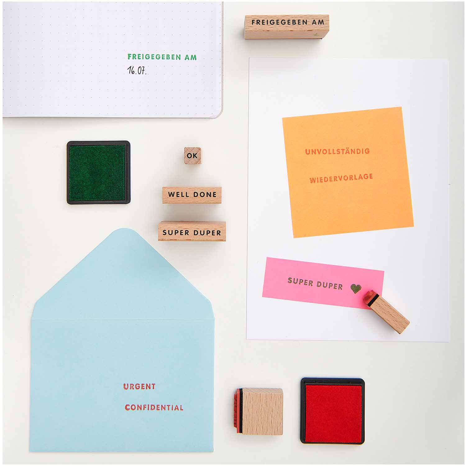 Stempelset Schriftenstempel Professional FSC 100% 34 Stück Stempelset Schriftenstempel Professional FSC 100% 34 Stück