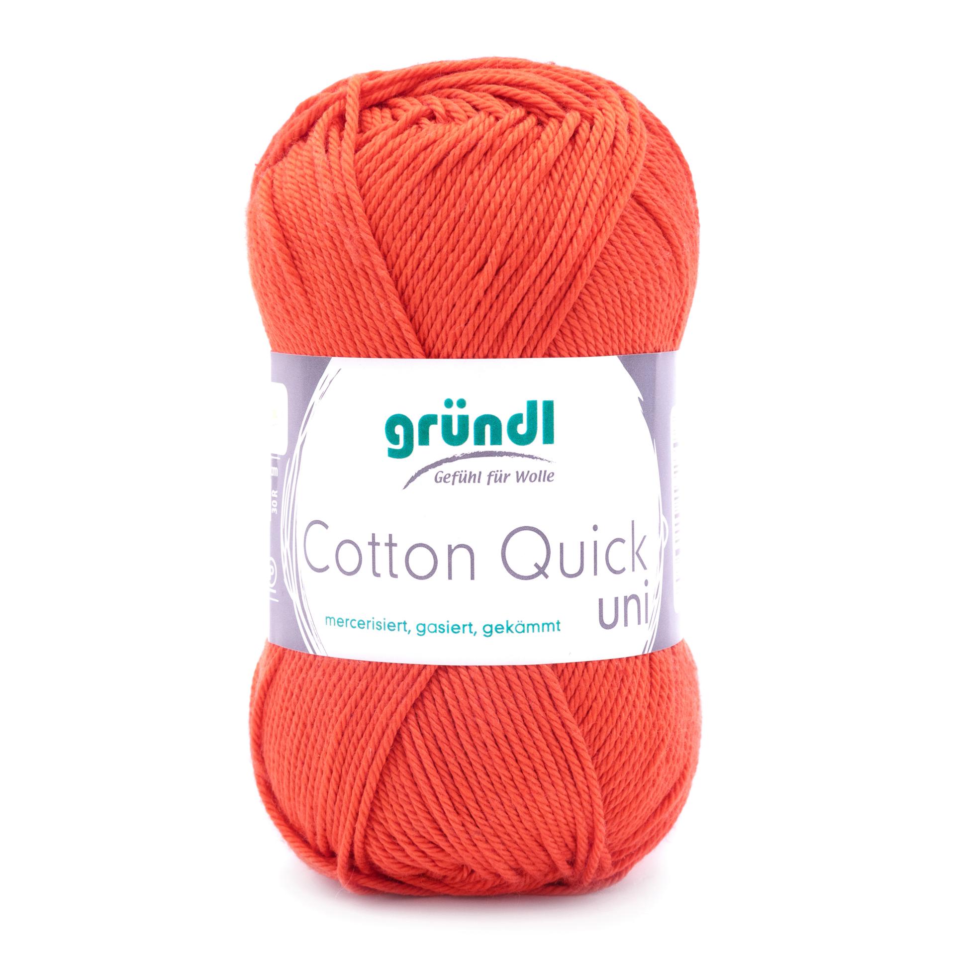 Cotton Quick uni, 100 % Baumwolle, 50g/125m