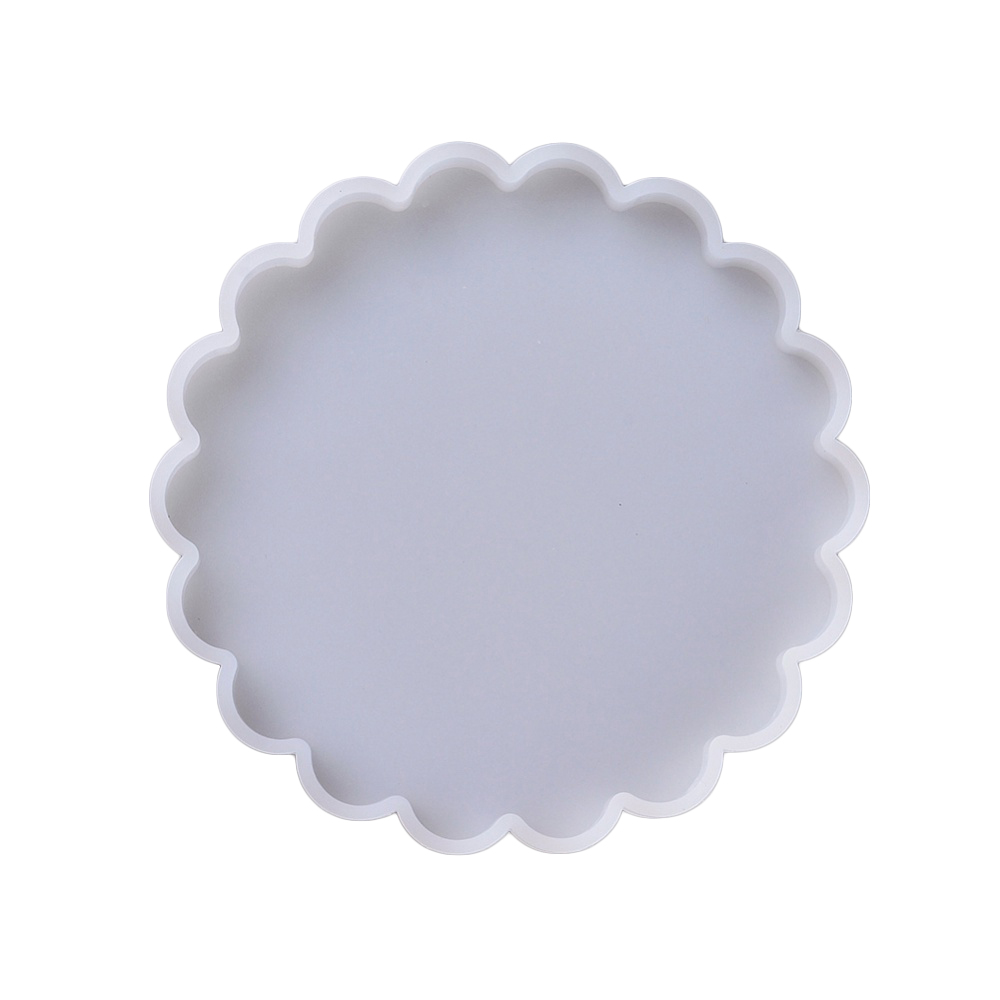 Silikongießform Rosette rund Casting Mould 146x14mm