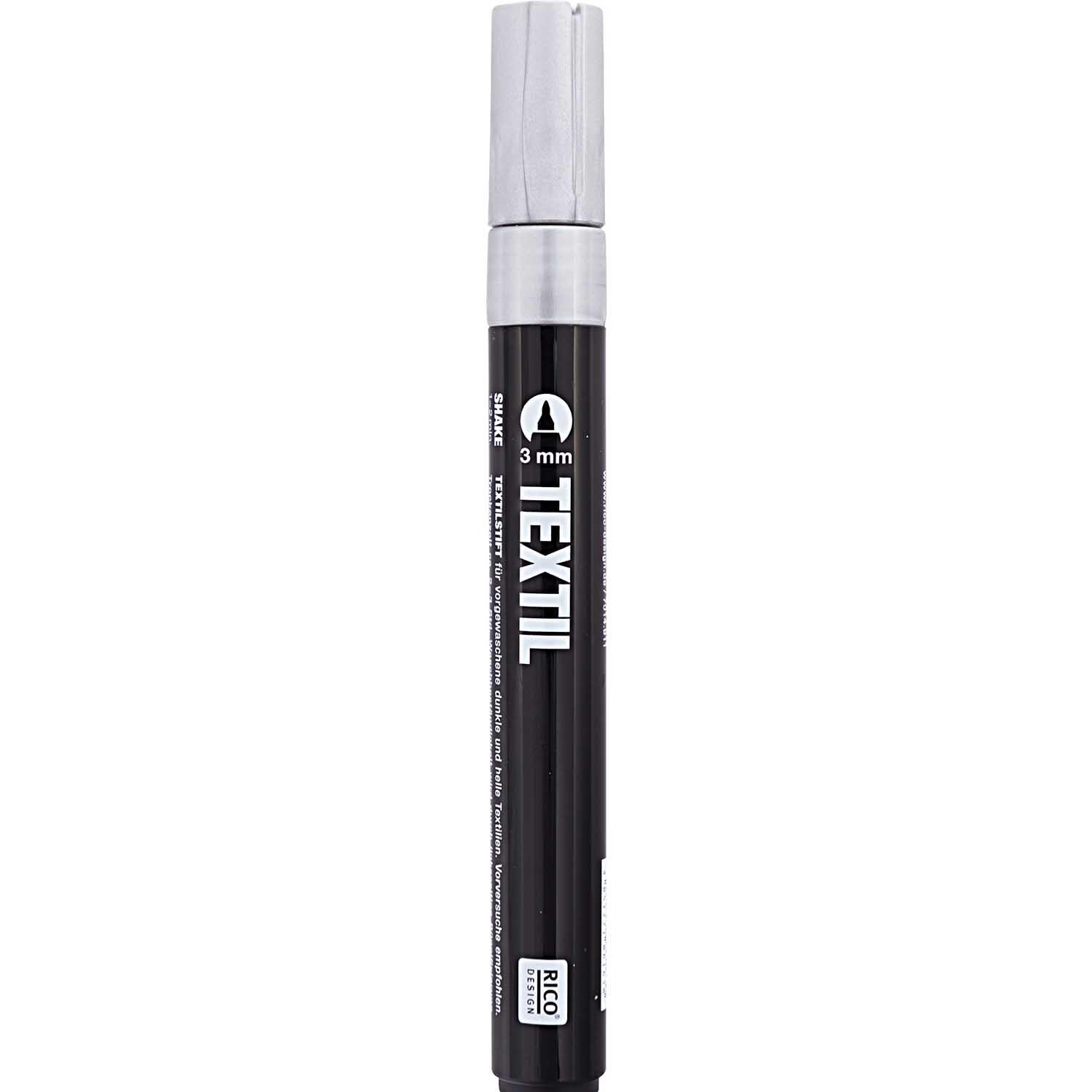 Rico Design Textilmarker 3mm dunkle Stoffe Einzelstifte Rico Design Textilmarker 3mm dunkle Stoffe Einzelstifte
