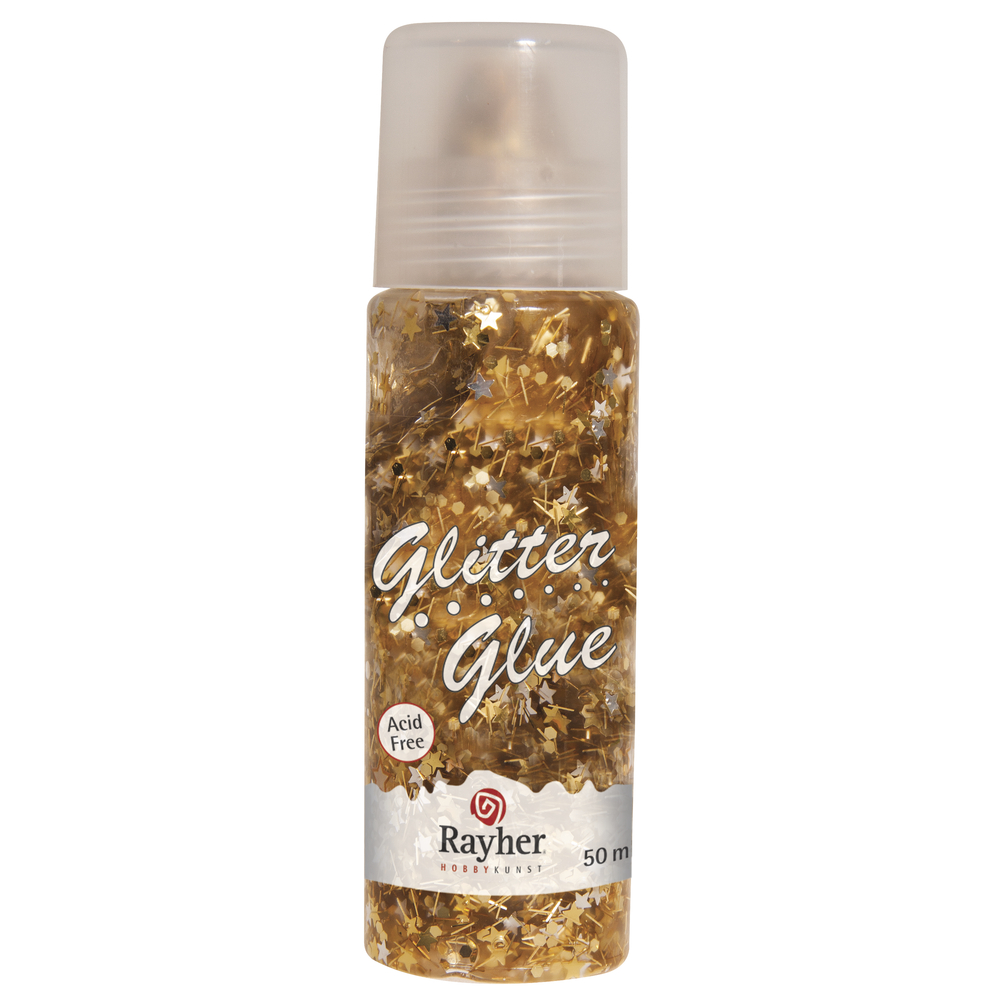 Glitter Glue 50ml Tuben Glitter