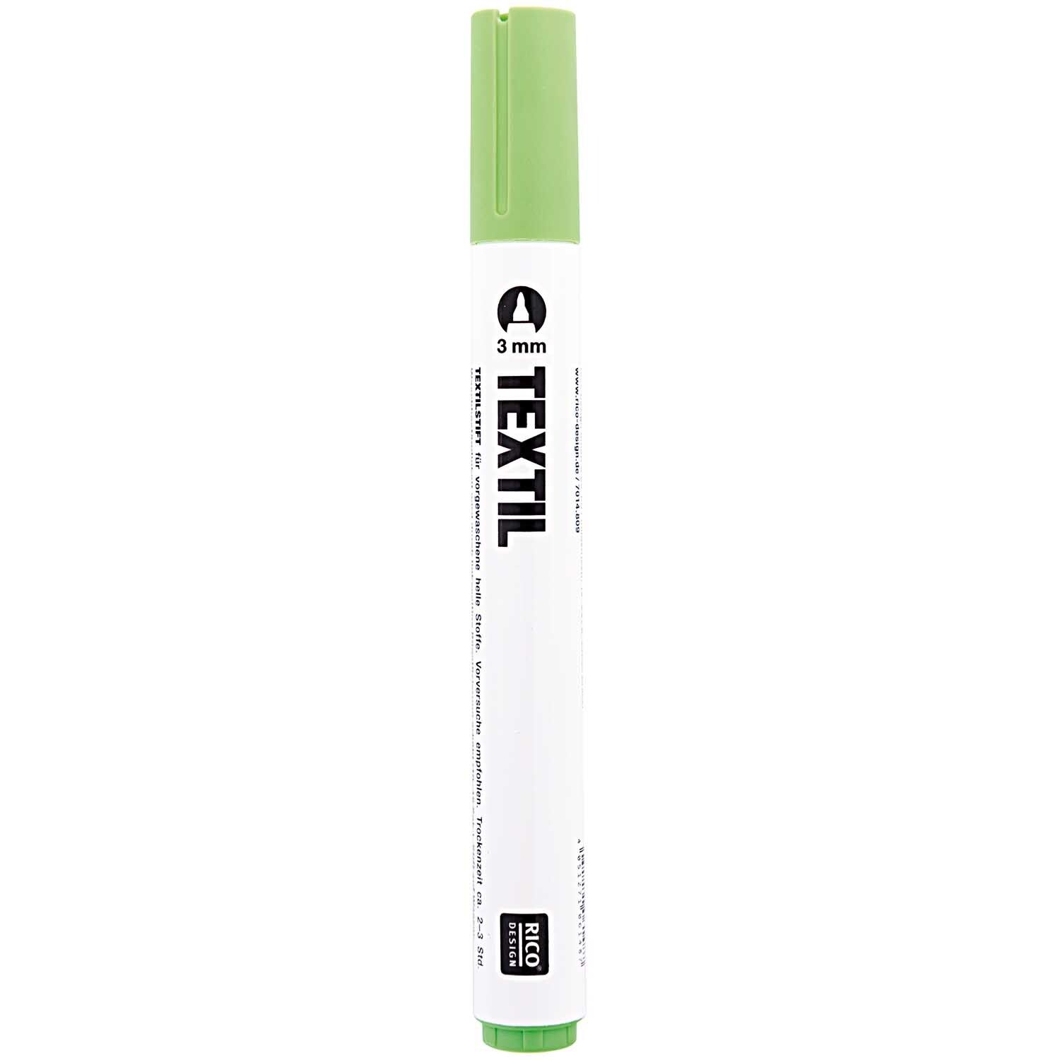Rico Design Textilmarker 3mm helle Stoffe Einzelstifte Rico Design Textilmarker 3mm helle Stoffe Einzelstifte