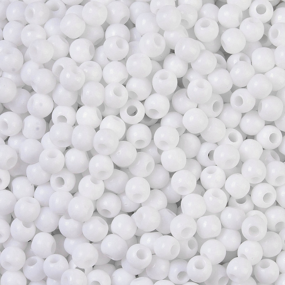 Acrylperlen Uni 4mm Lochbohrung 1,6mm 600 Stück Acrylperlen Uni 4mm Lochbohrung 1,6mm 600 Stück