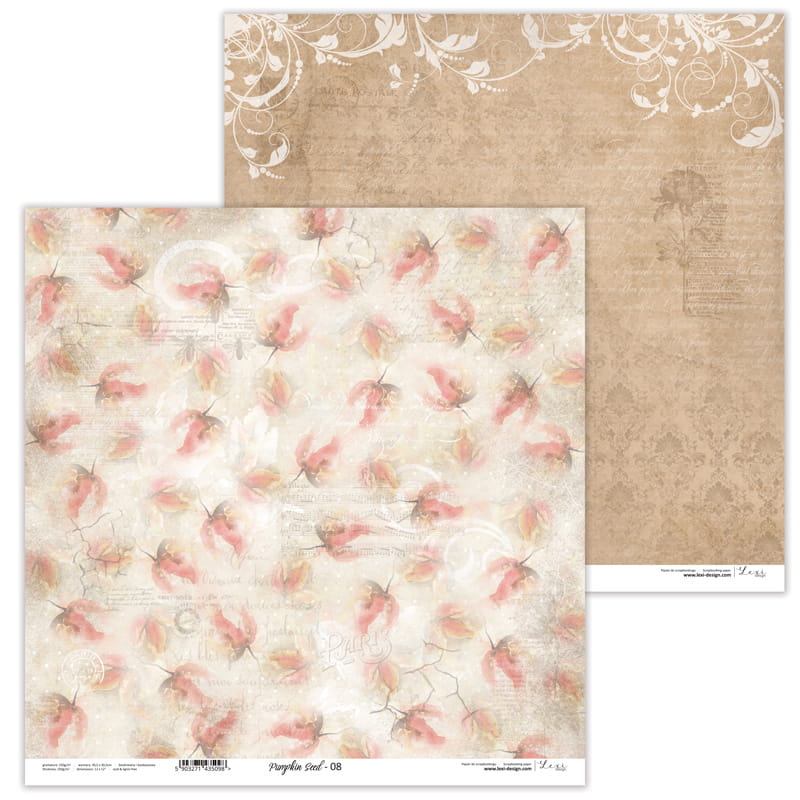 Pumpkin Seed Scrapbooking Papier Set 11 Blatt doppelseitig bedruckt 30,5x30,5cm Pumpkin Seed Scrapbooking Papier Set 11 Blatt doppelseitig bedruckt 30,5x30,5cm