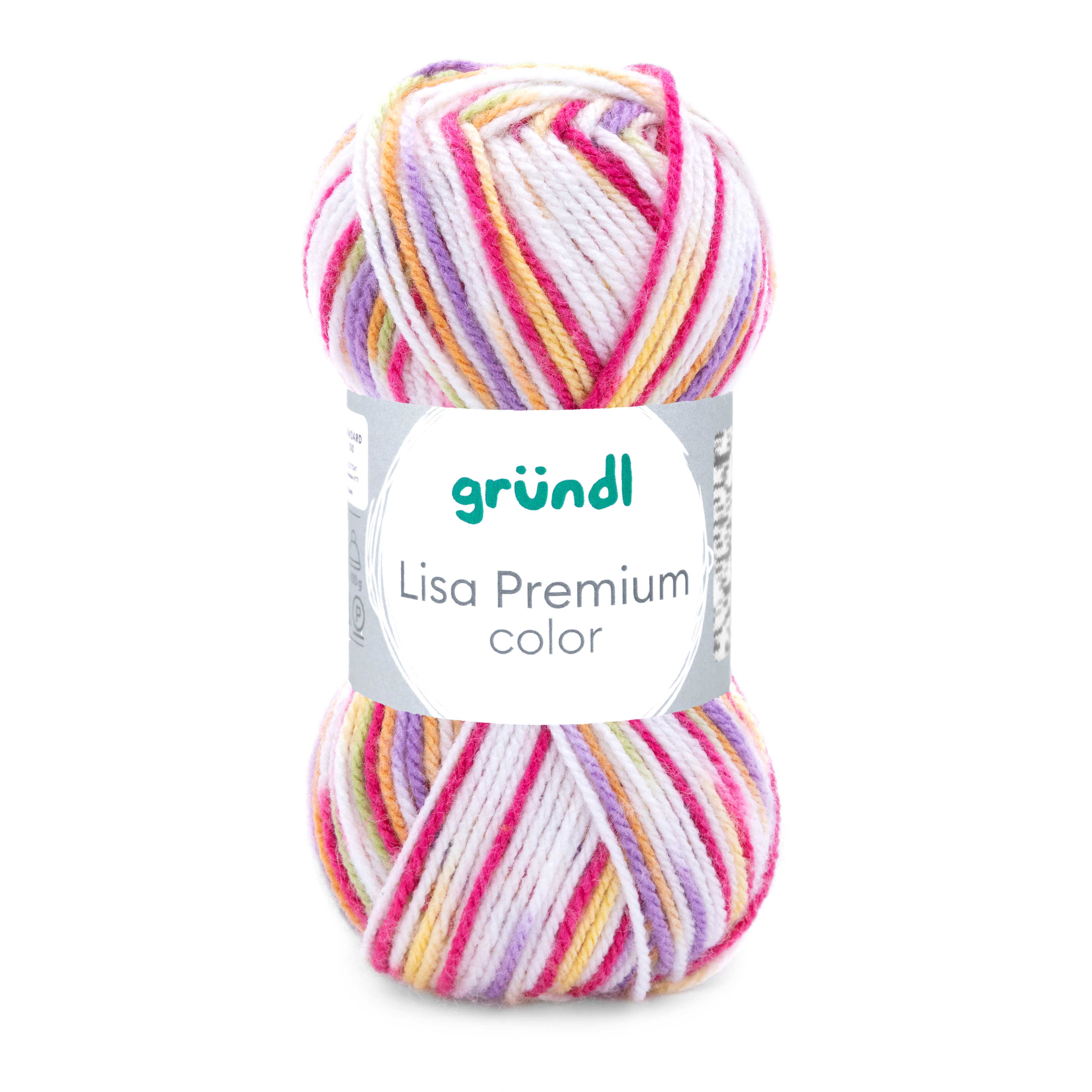 Lisa Premium Color 100 % Polyacryl 50g/133m Lisa Premium Color 100 % Polyacryl 50g/133m