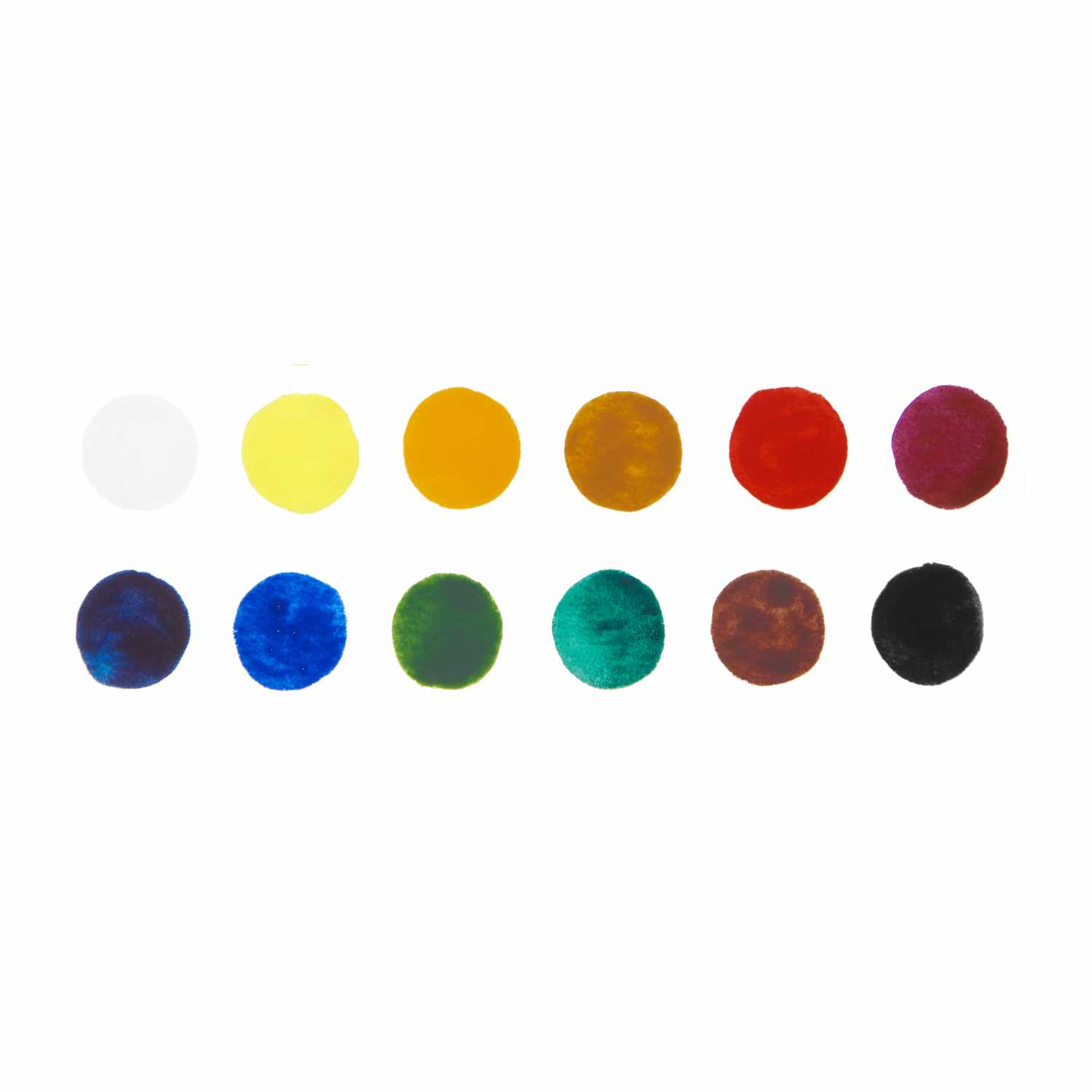 Rico Aquarellfarben Palette 12 x 1/2 Näpfe Rico Aquarellfarben Palette 12 x 1/2 Näpfe