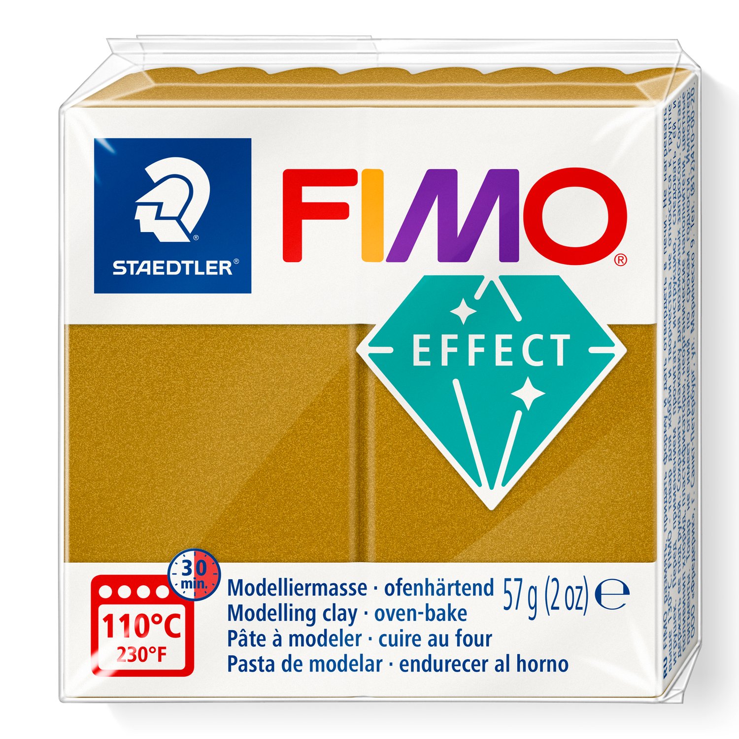 FIMO® Effect 8010 Metallic ofenhärtende Modelliermasse 57g FIMO® Effect 8010 Metallic ofenhärtende Modelliermasse 57g