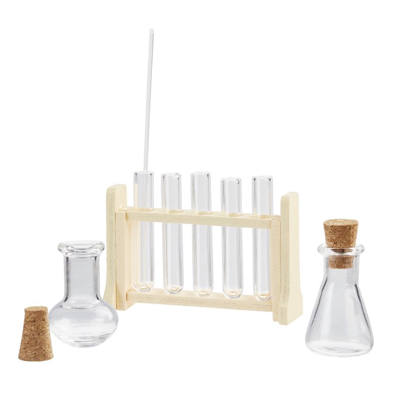 Miniatur Experimentier- Labor Set 9-teilig 4,5x3cm