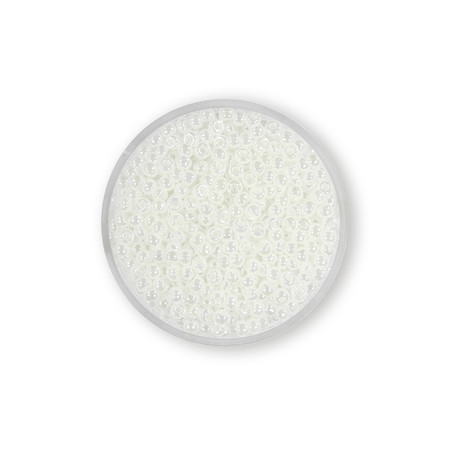 Miyuki Rocailles 2,5 mm, 12g, pearl white