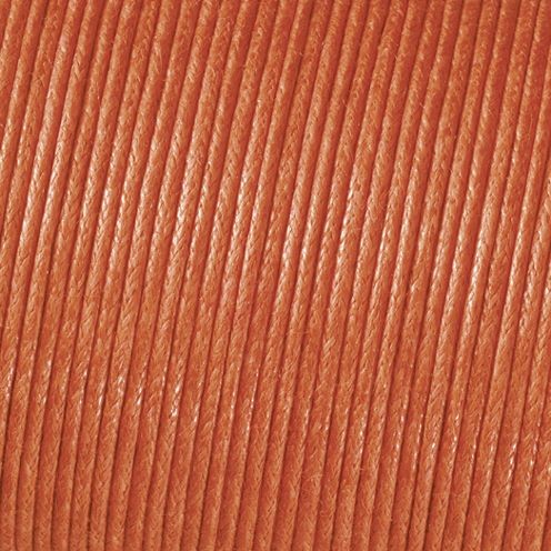 Kumihimo Baumwollkordel 1 mm cognac
