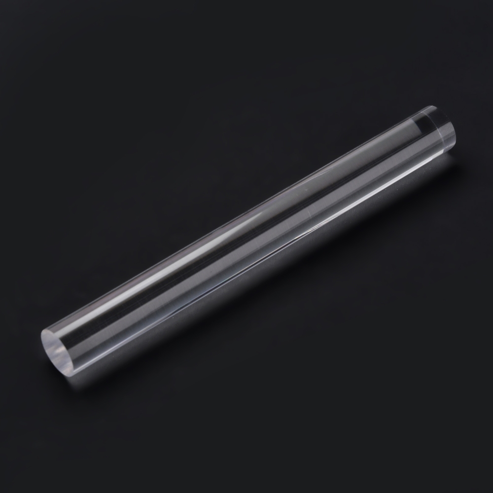 Acrylroller massiv glatt transparent 197x20mm Acrylroller massiv glatt transparent 197x20mm