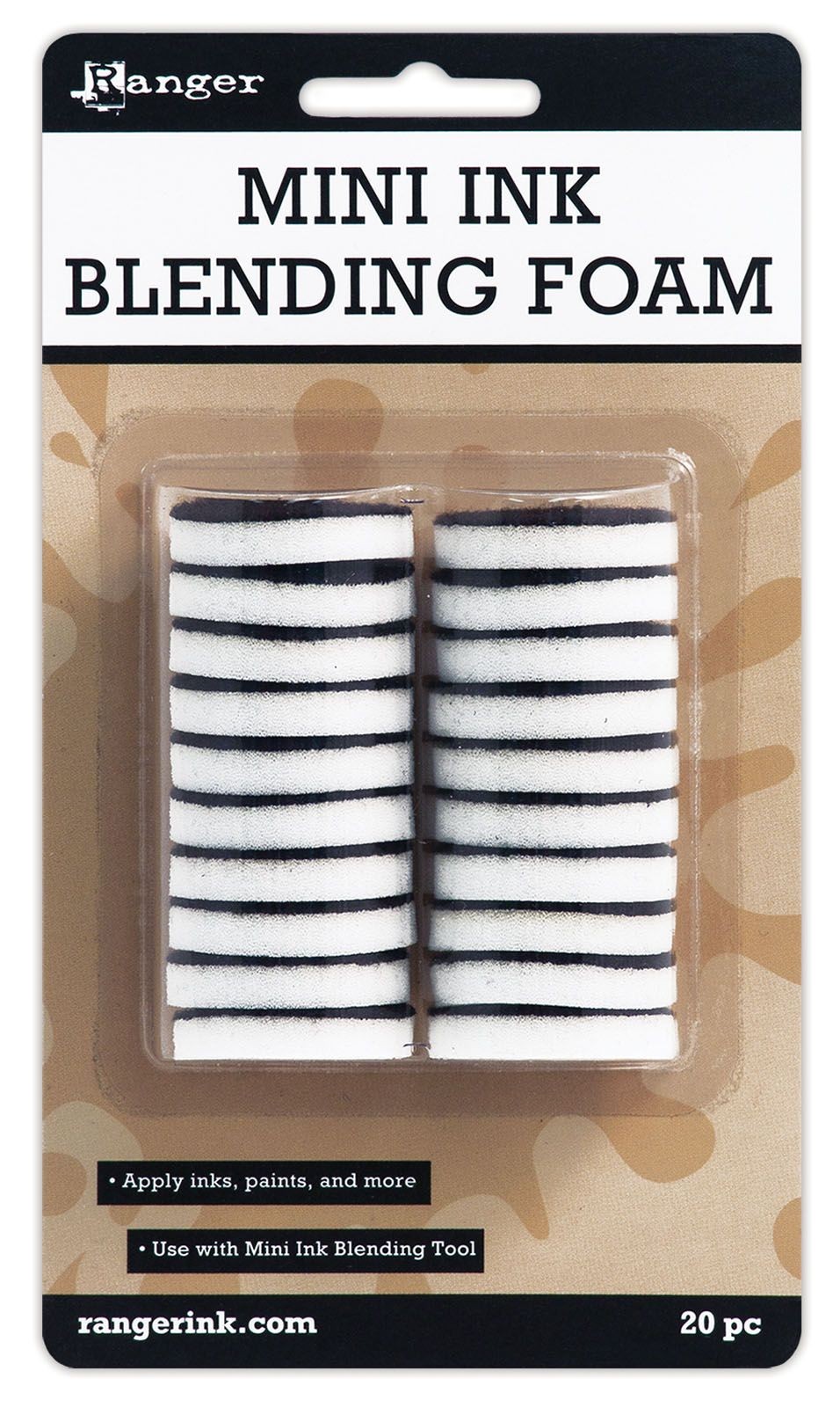 Mini Ink Blending Foam Mischwerkzeug 20 Pads