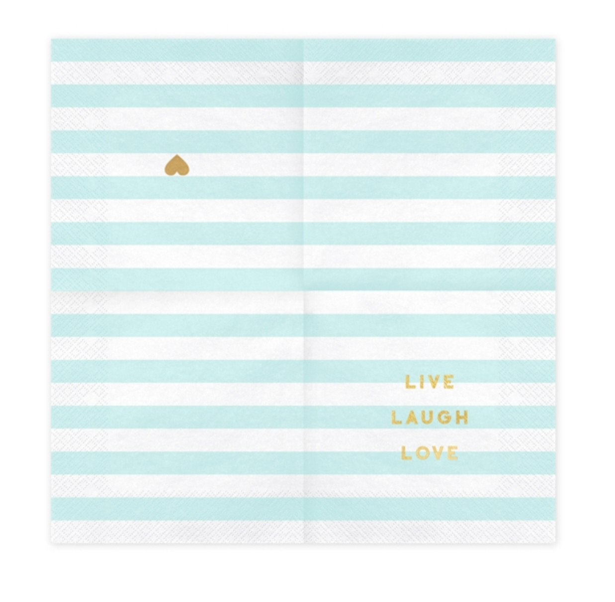 Serving Napkins Servietten Live Laugh Love 33x33cm 20 Stück