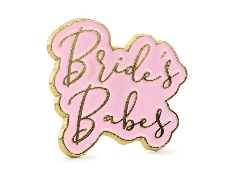 Enamle Pin Bride´s Babes 3,5x3cm