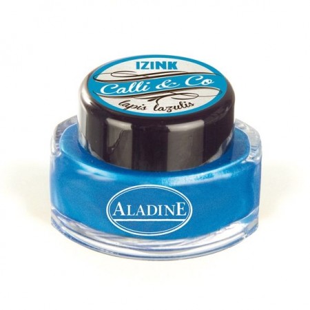 IZINK Calli&Co, Calligraphie lapis lazuli Tinte Kalligrafie Tinte Metallic Ink Schreibtinte 15ml