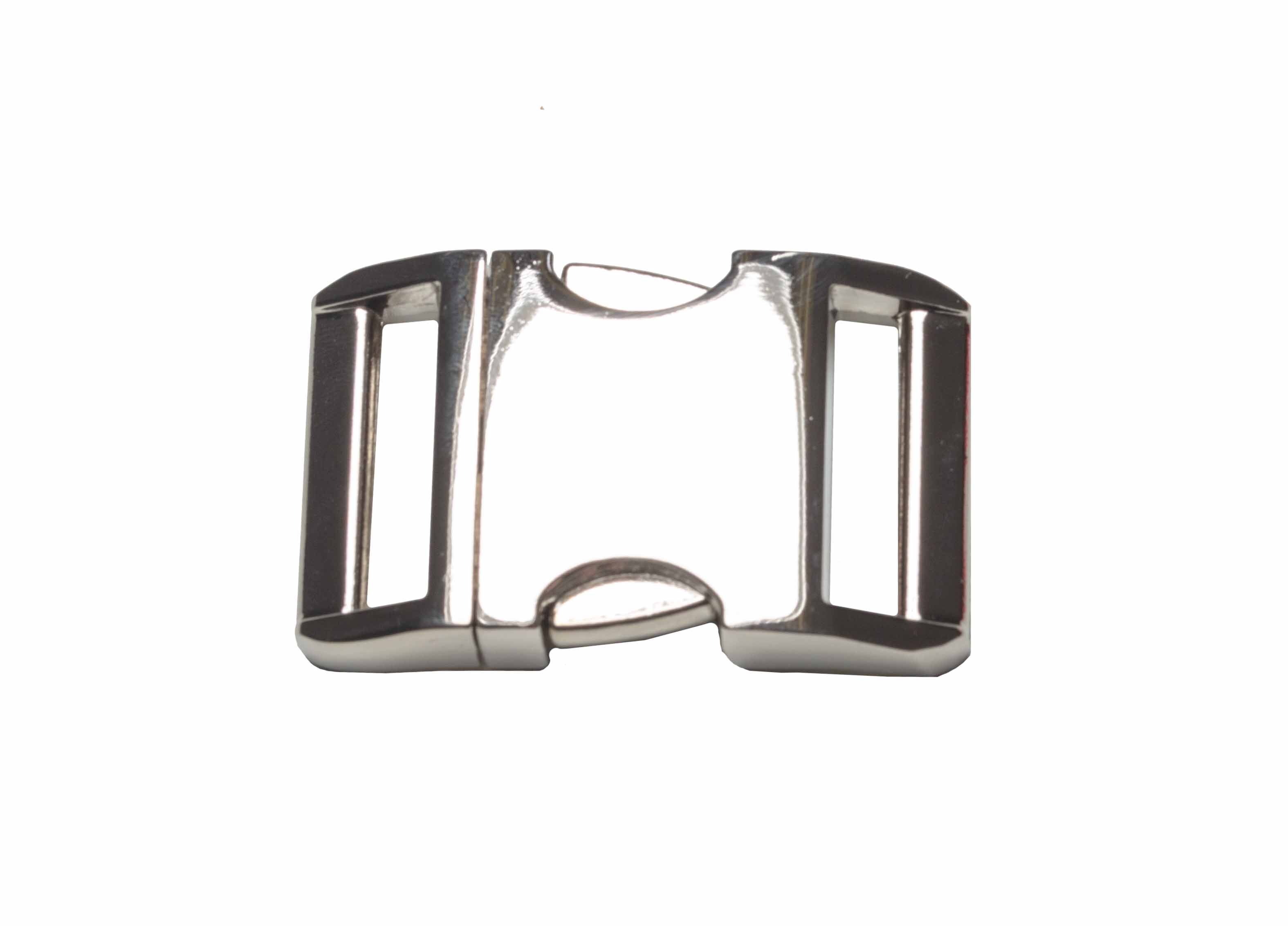 Klickverschluss Steckschnalle 20mm  Metall Alu per Stück