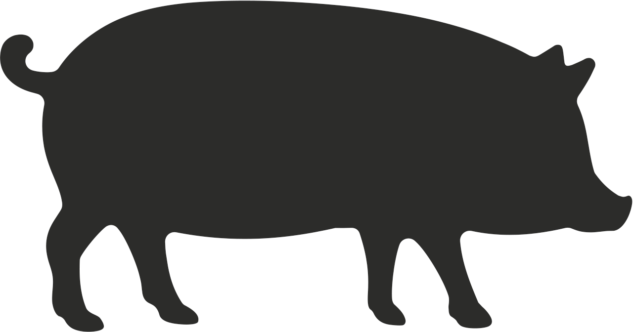 Hebel-Motivstanzer Schwein Motivgröße 1,7cm 
